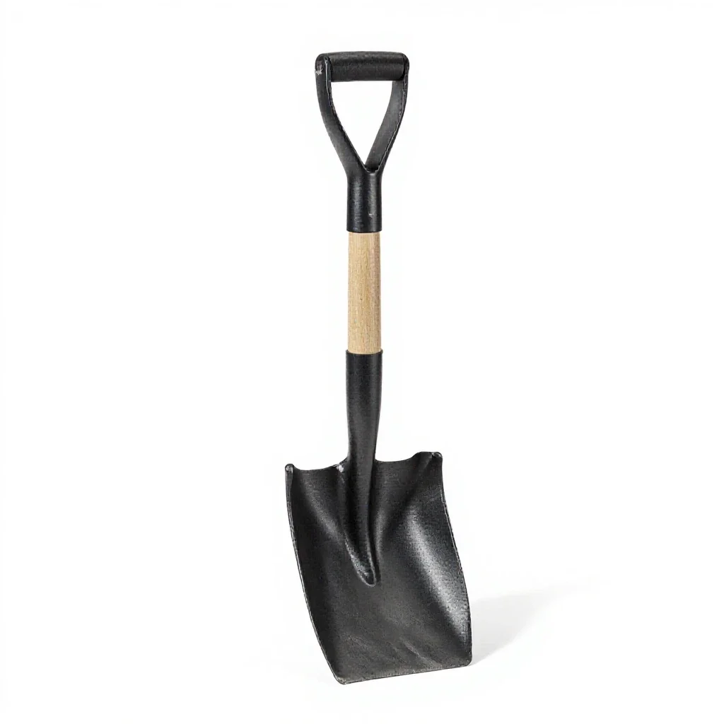 Coal shovel isolated on a white background