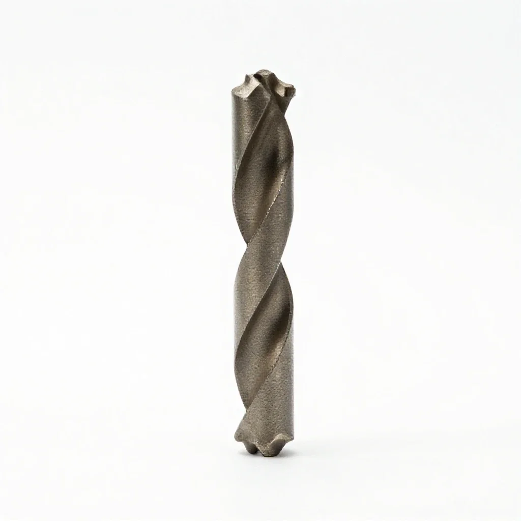 Core bit isolated on a white background