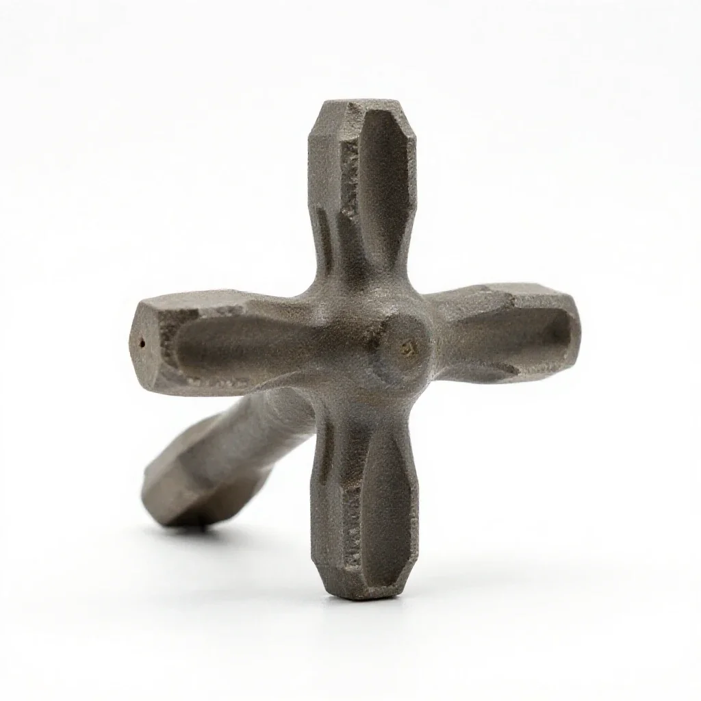 Cross bit isolated on a white background