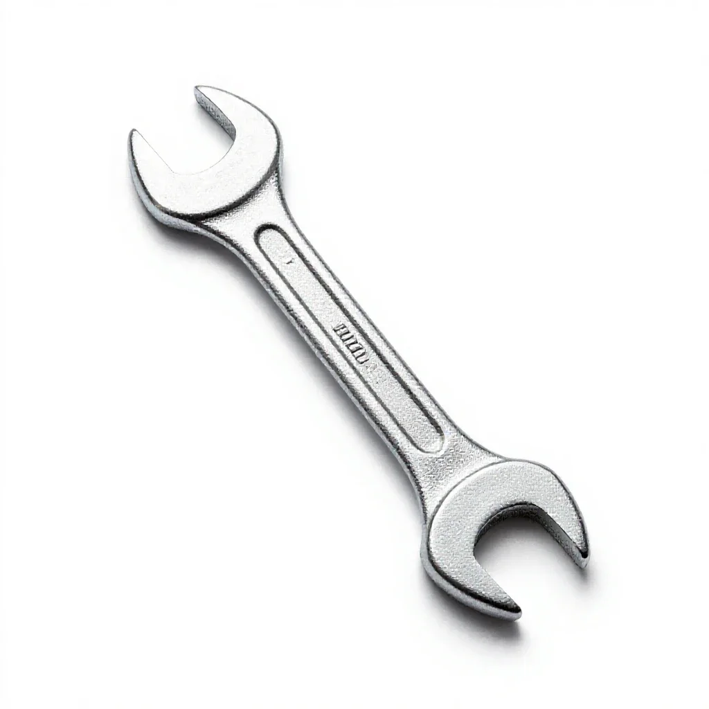 Lug wrench isolated on a white background