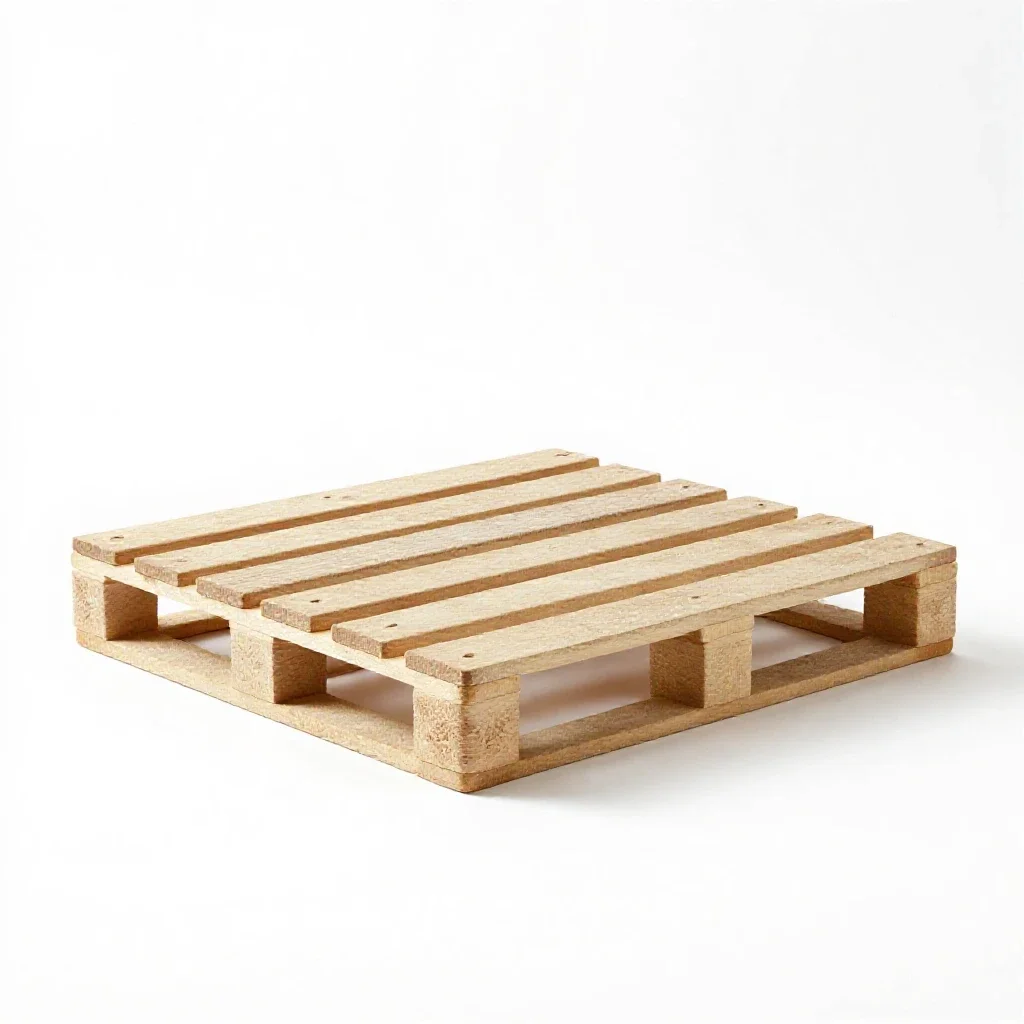Pallet isolated on a white background