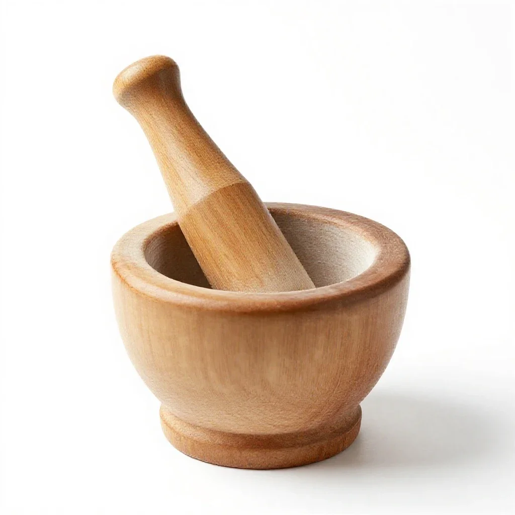 Pestle isolated on a white background