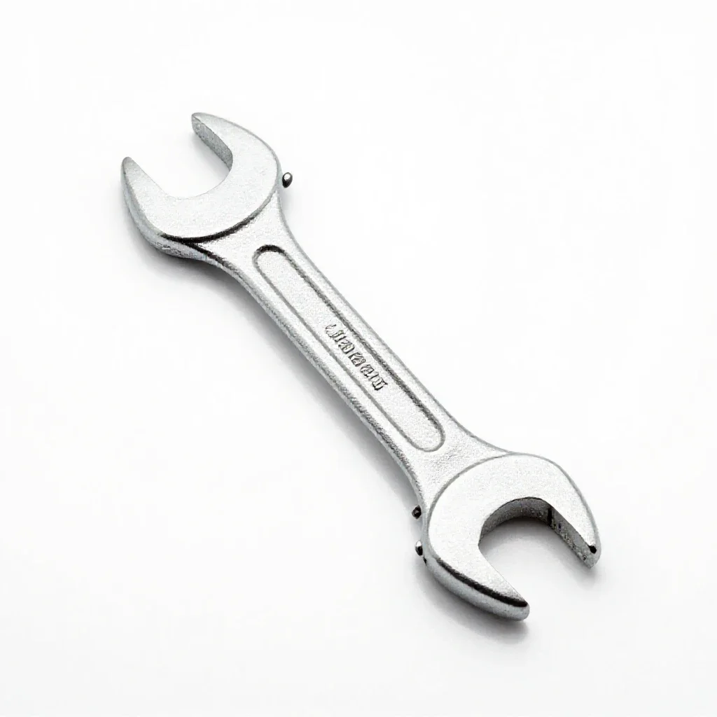 Pin wrench isolated on a white background