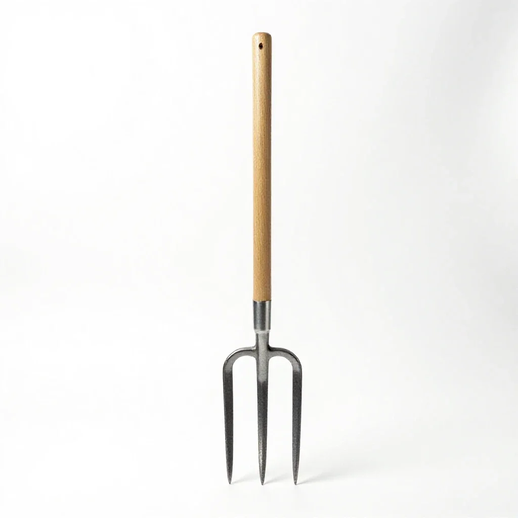 Pitchfork isolated on a white background