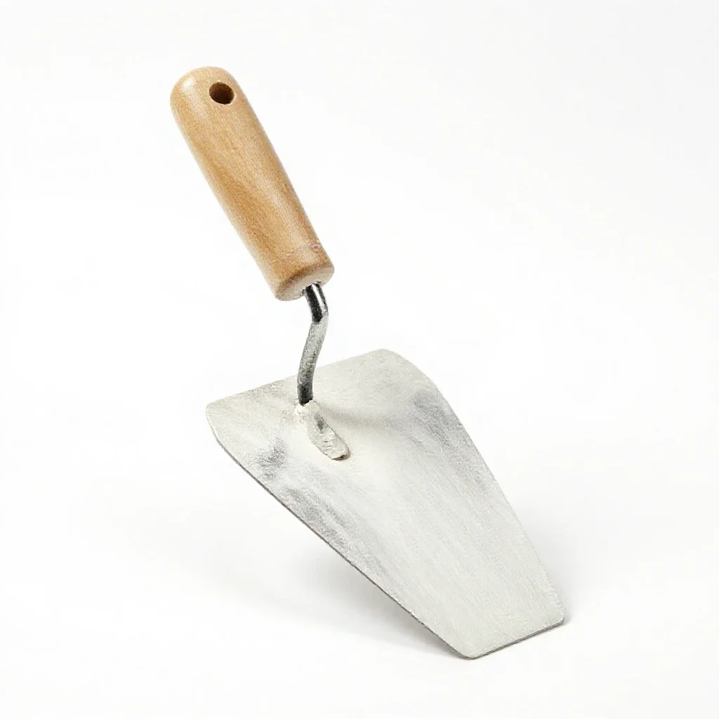 Plastering trowel isolated on a white background