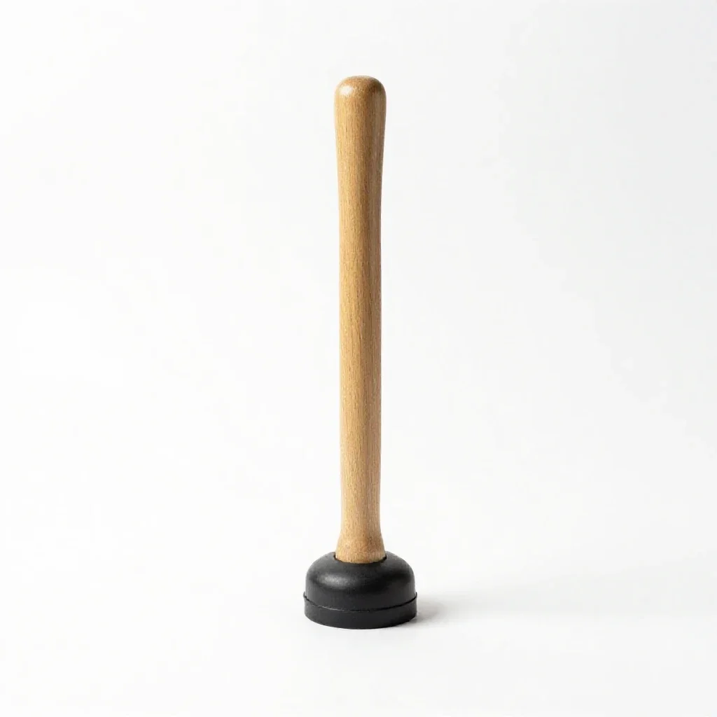 Plunger isolated on a white background