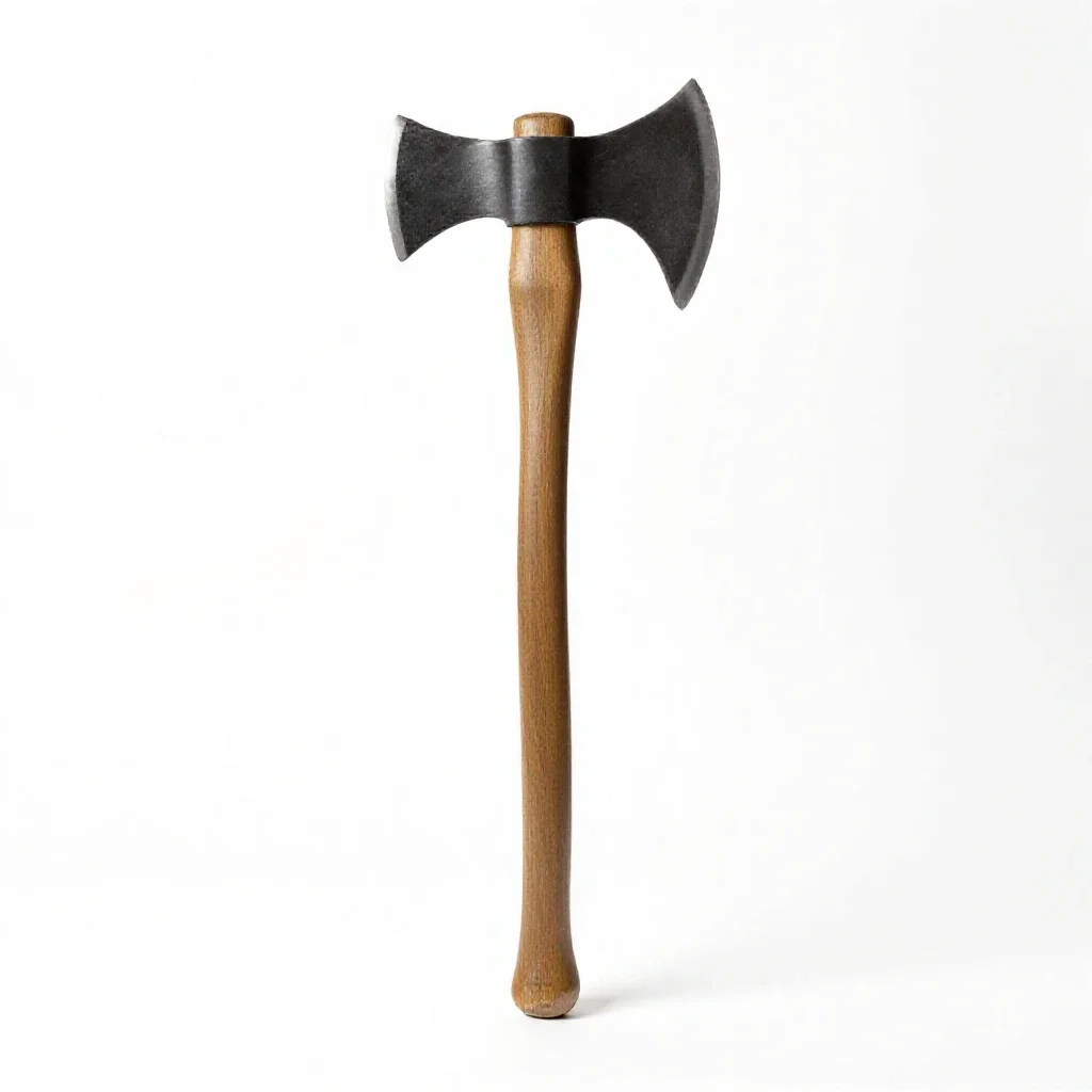 Poleax isolated on a white background