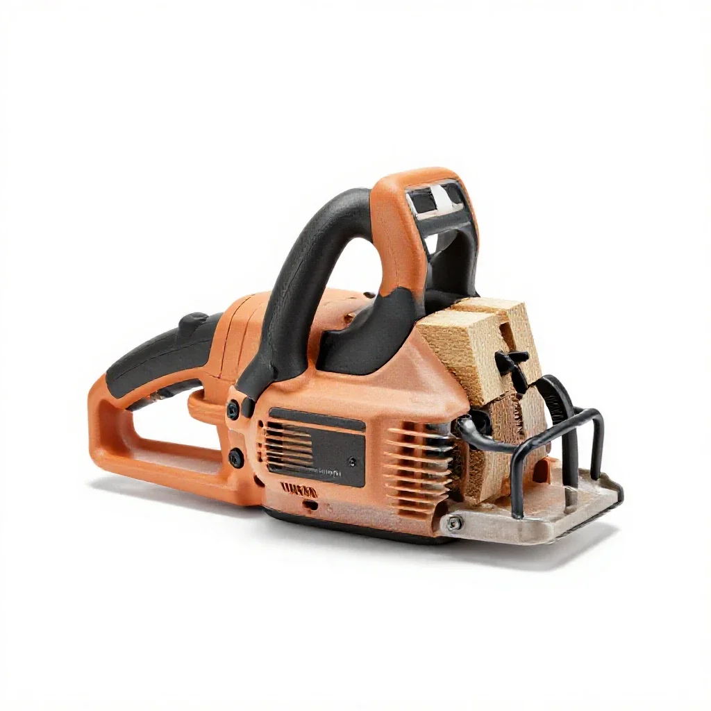Power saw isolated on a white background