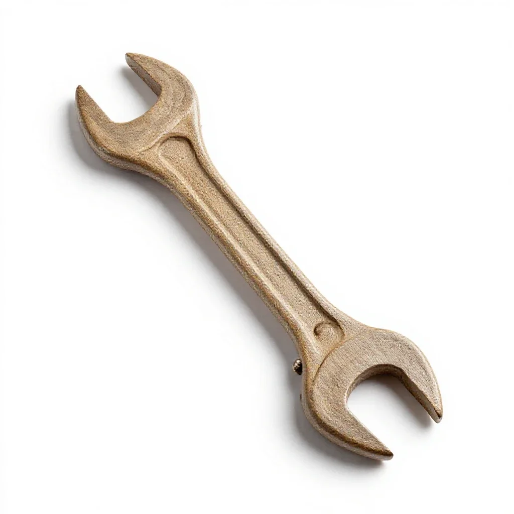 Alligator wrench isolated on a white background