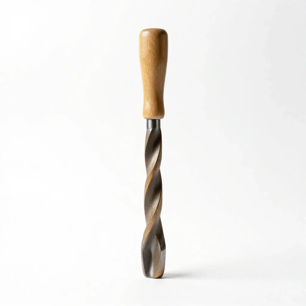 Auger isolated on a white background