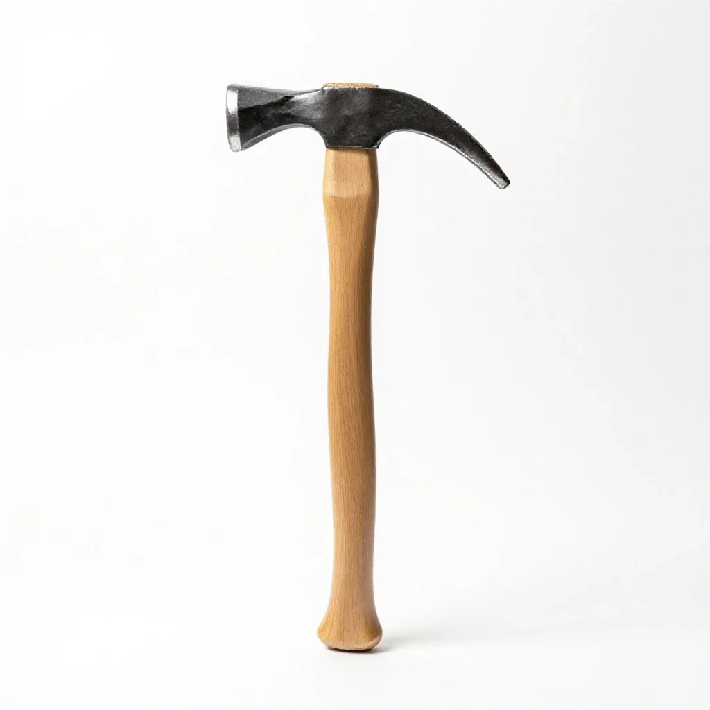 Ice ax isolated on a white background