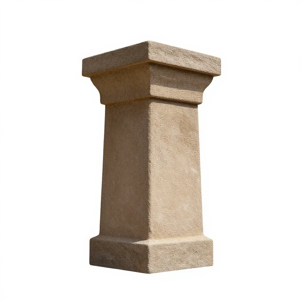 Chimney pot isolated on a white background