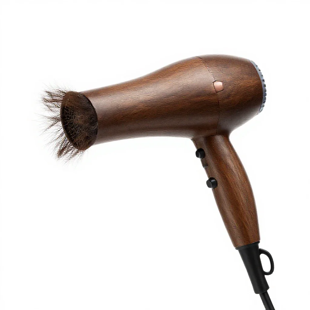 Hair dryer isolated on a white background