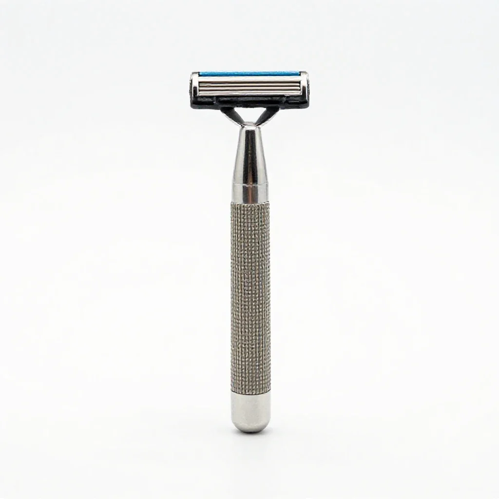 Safety razor isolated on a white background