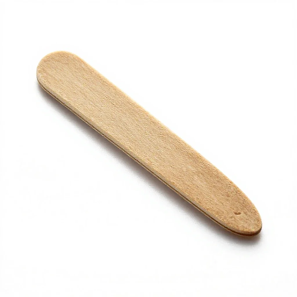 Tongue scraper isolated on a white background