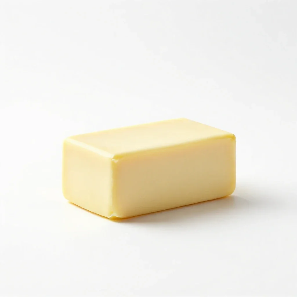 Butter lamp isolated on a white background