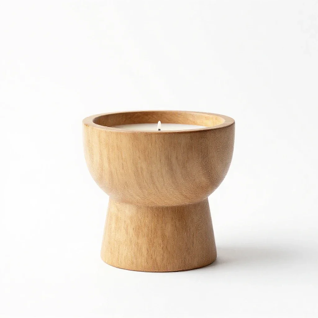 Ofrenda candle holder isolated on a white background