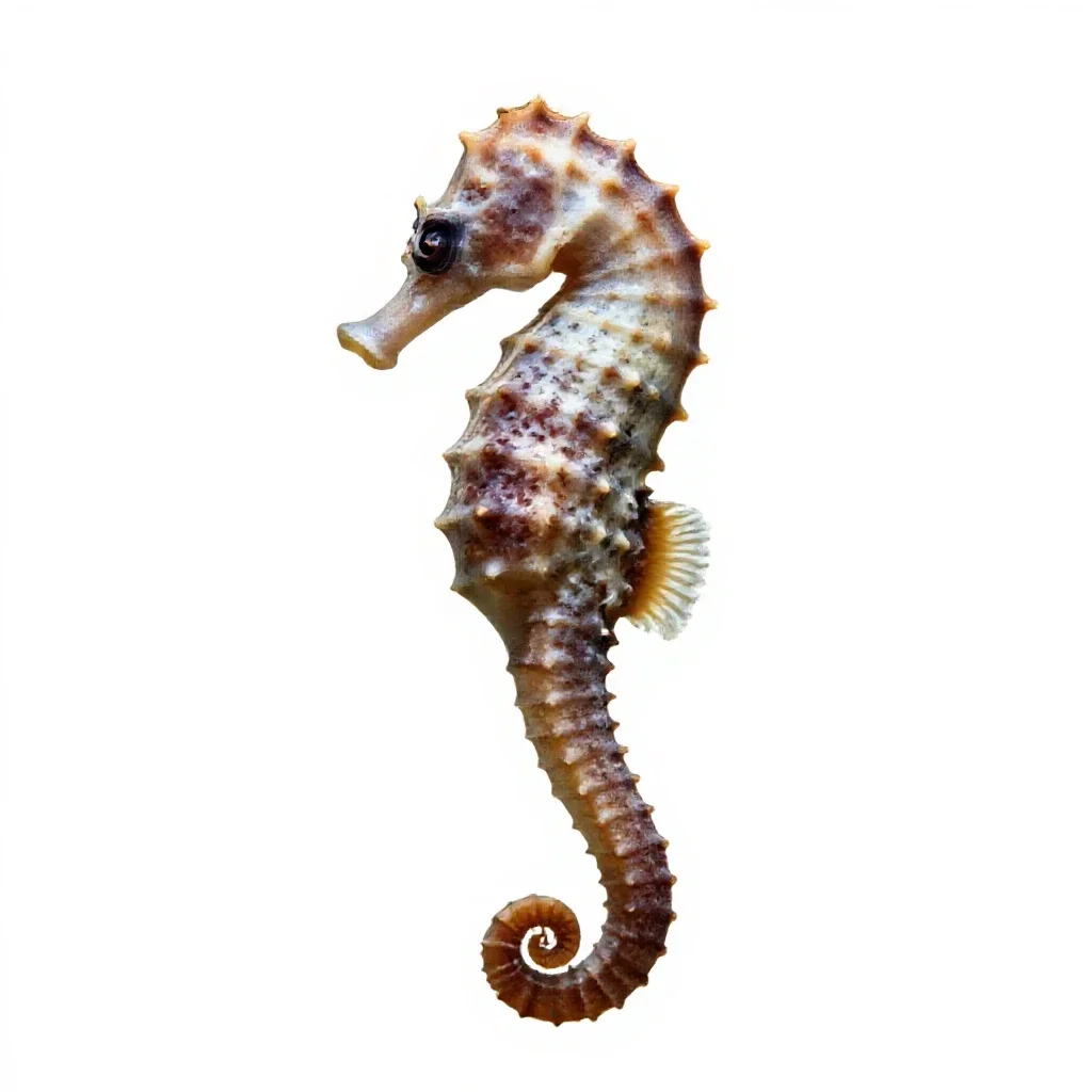 Seahorse isolated on a white background