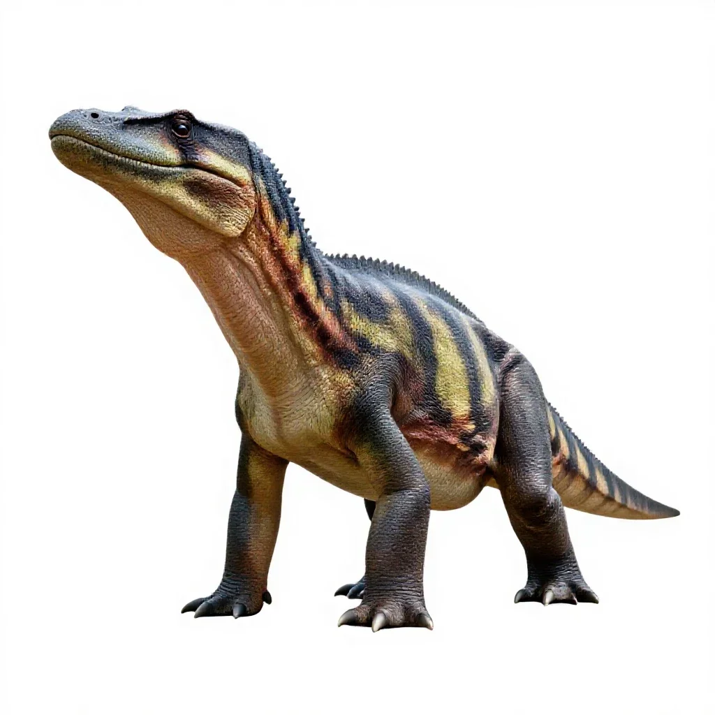 Mosasaurus isolated on a white background