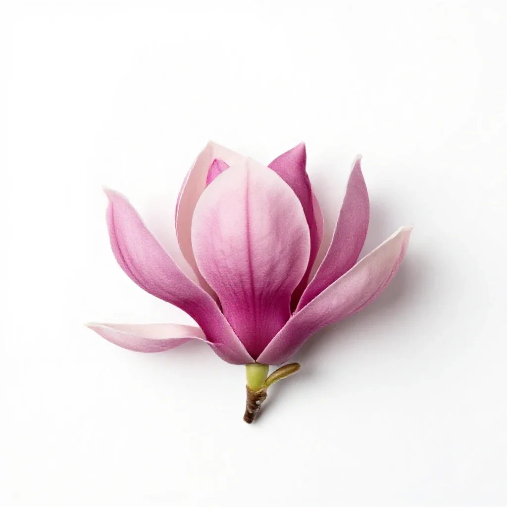 Magnolia flower isolated on a white background