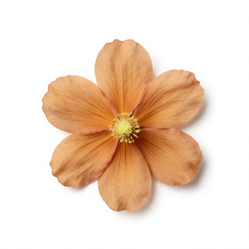 Rata bloom isolated on a white background