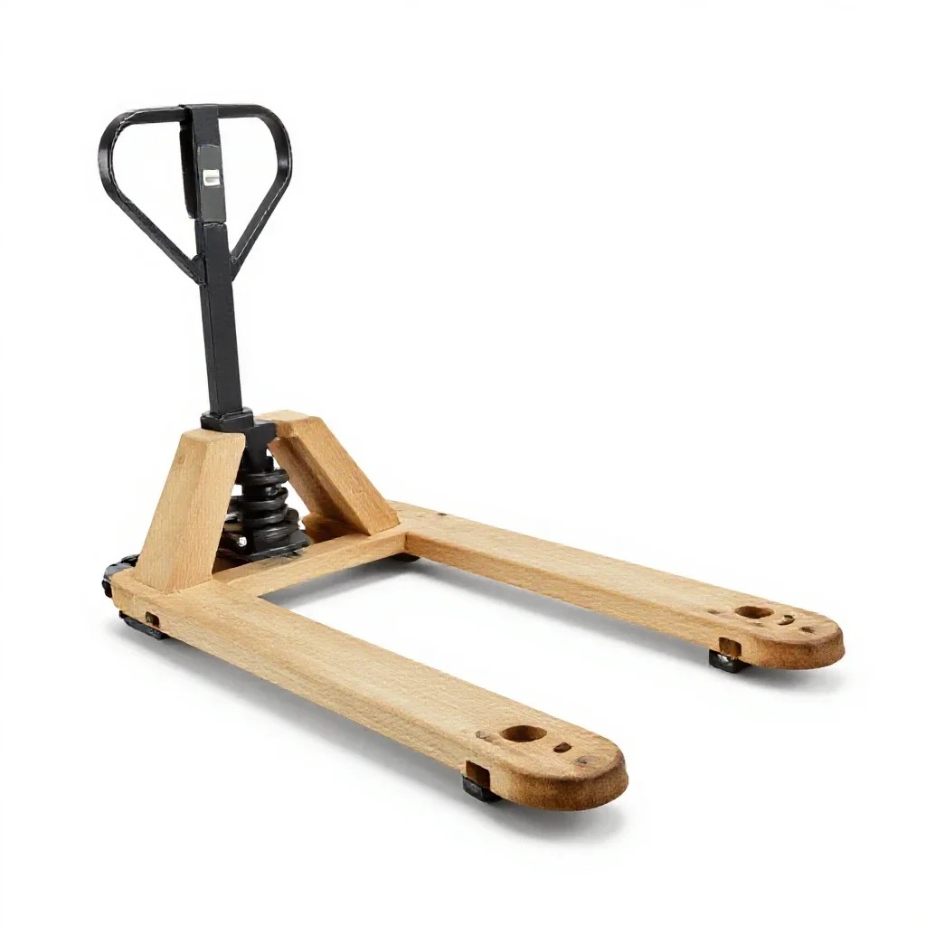 Pallet jack isolated on a white background
