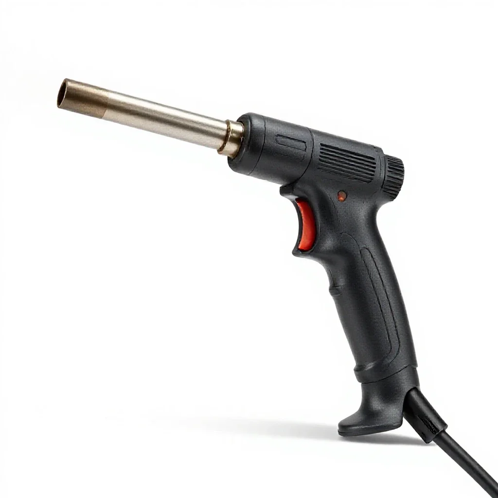 Plasma cutter torch isolated on a white background
