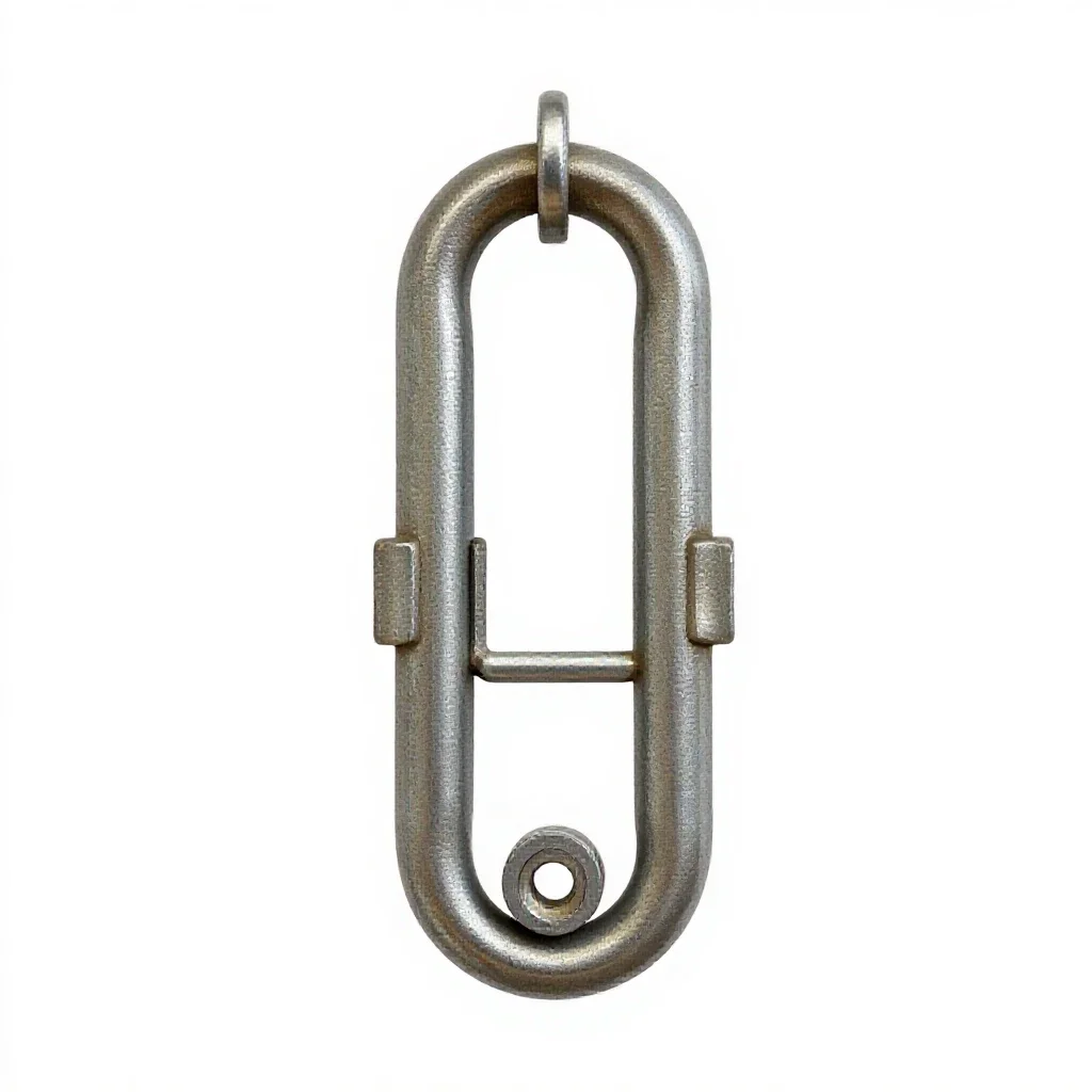 Scaffolding coupler isolated on a white background