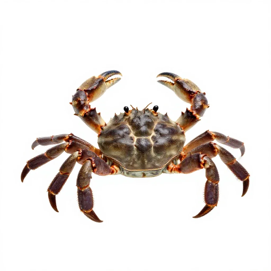 Horseshoe crab isolated on a white background