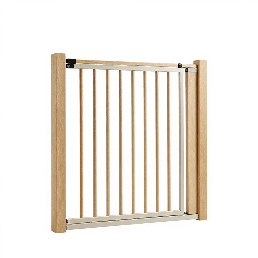 Stair gate isolated on a white background