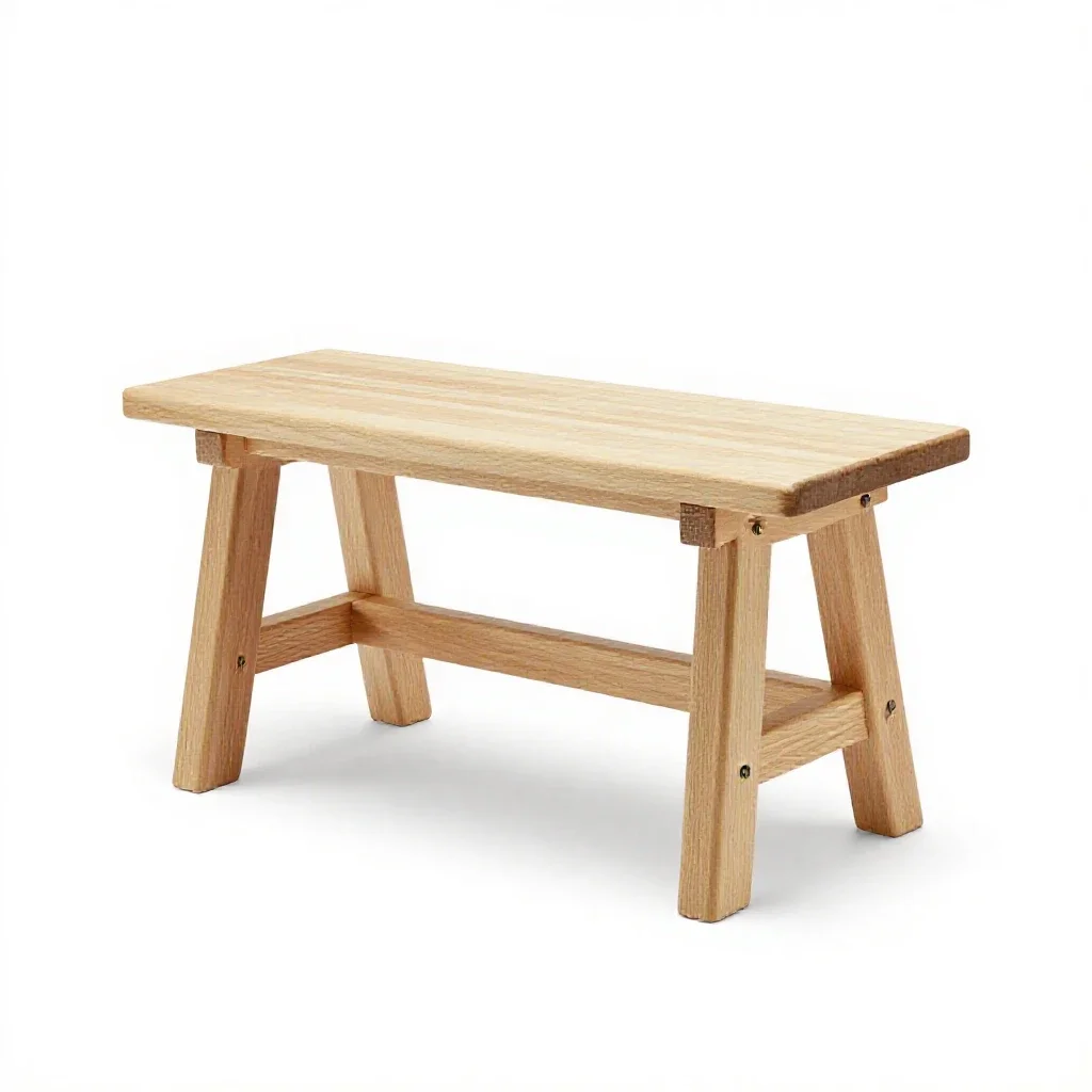 Toy tool bench isolated on a white background