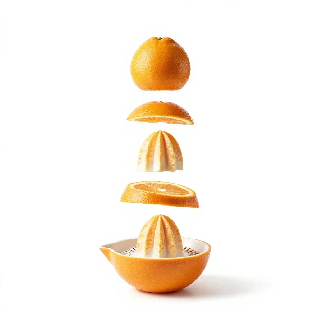 Citrus juicer isolated on a white background
