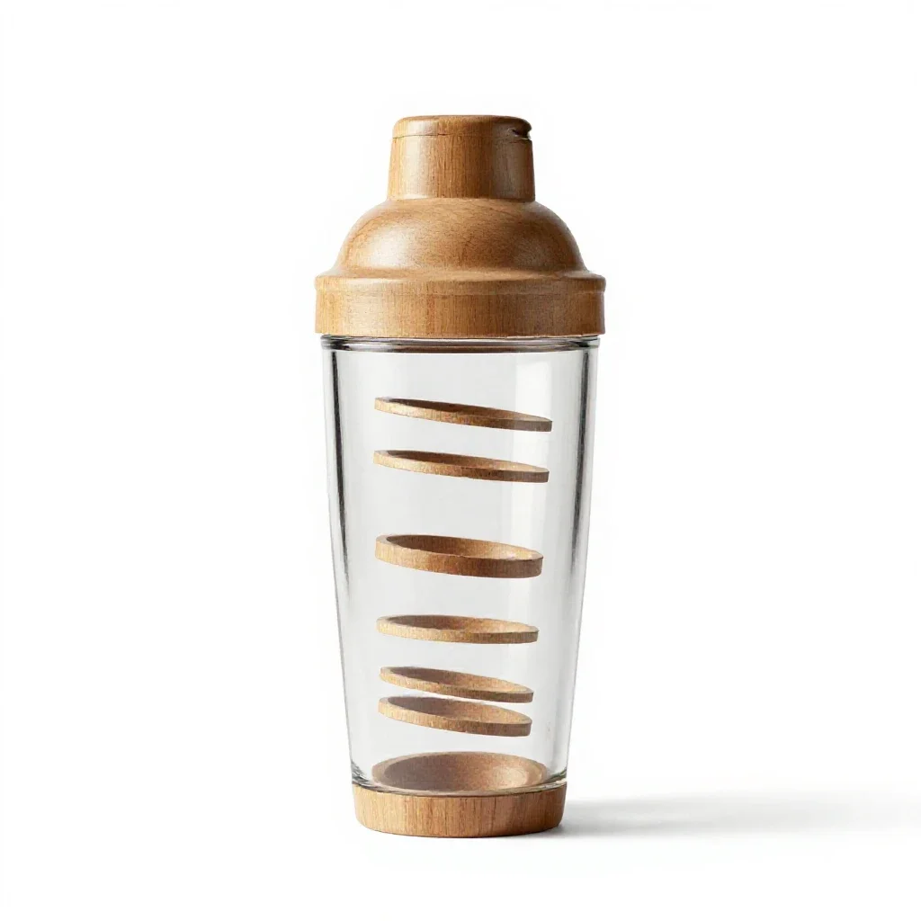 Cocktail shaker isolated on a white background
