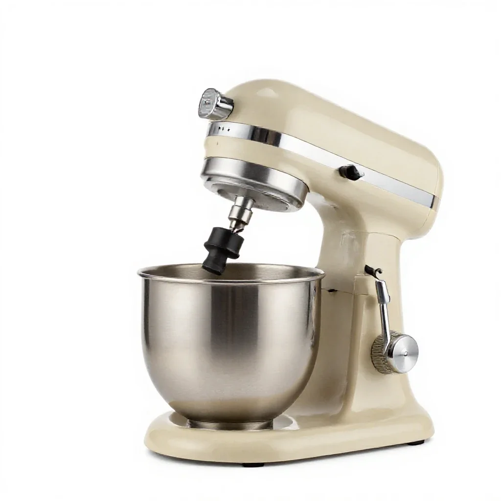 Stand mixer isolated on a white background
