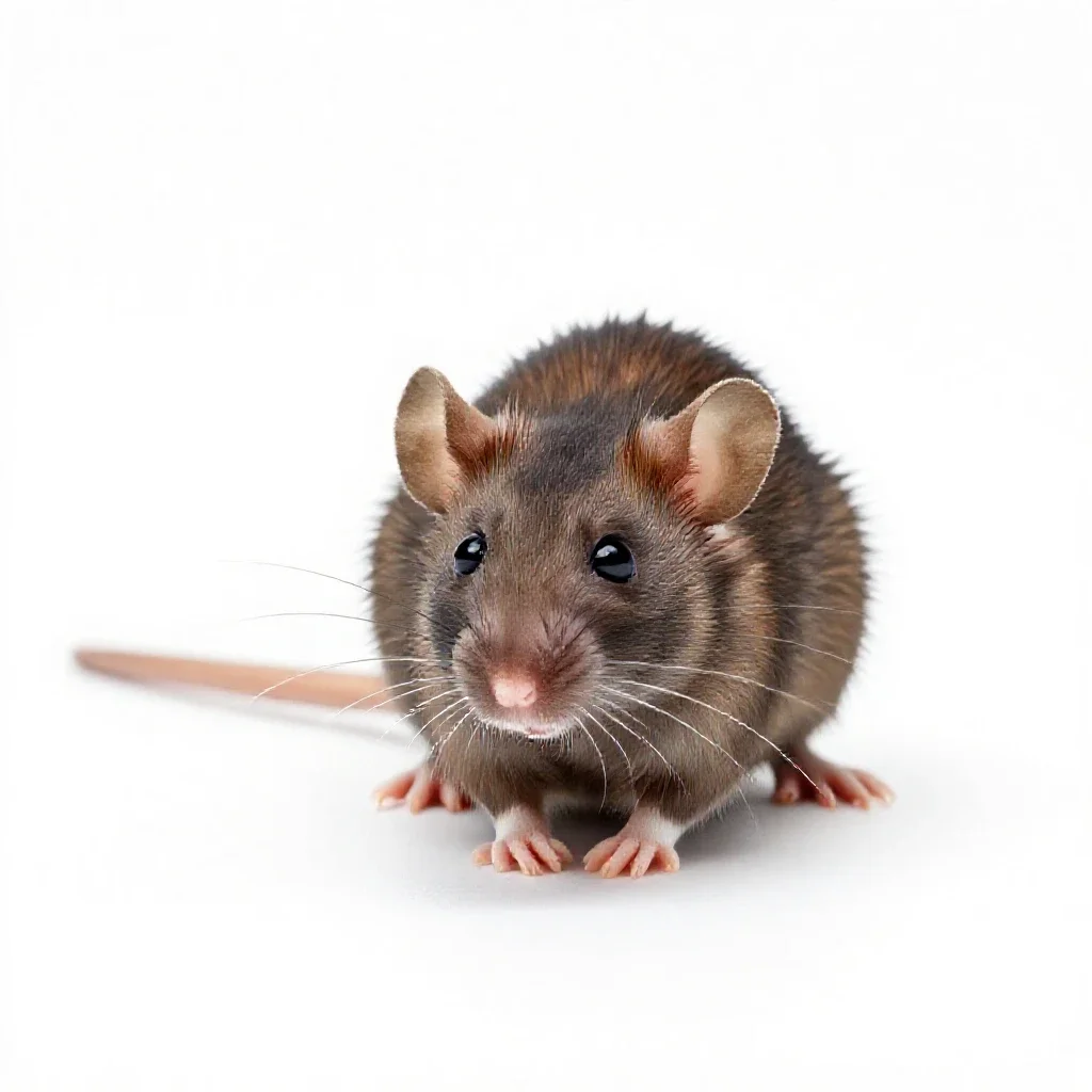 Catnip mouse isolated on a white background