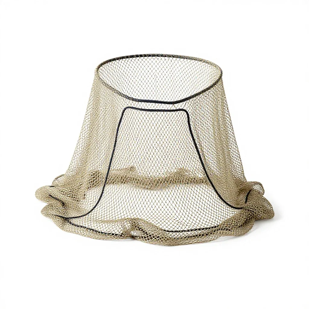 Fish net isolated on a white background