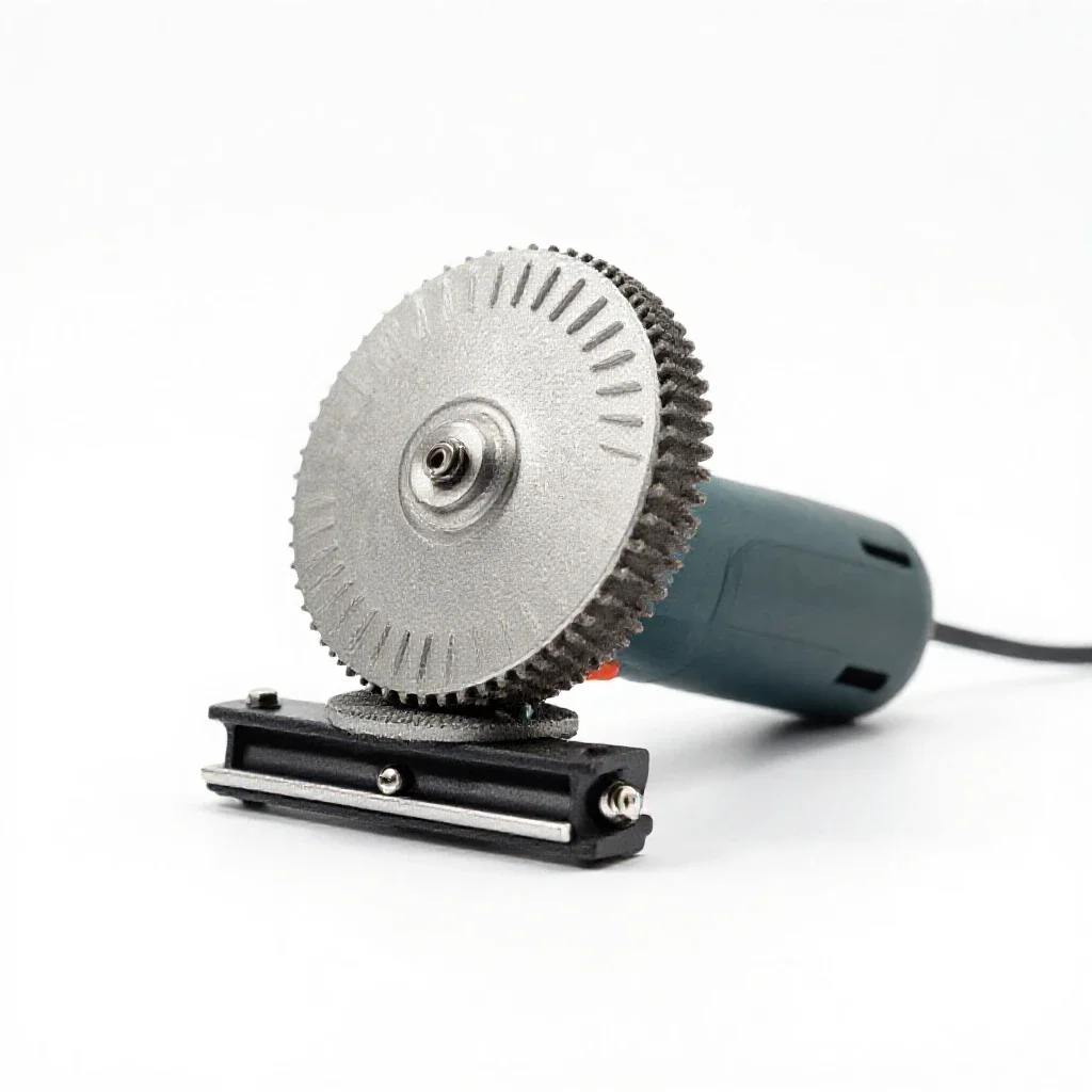Nail grinder isolated on a white background