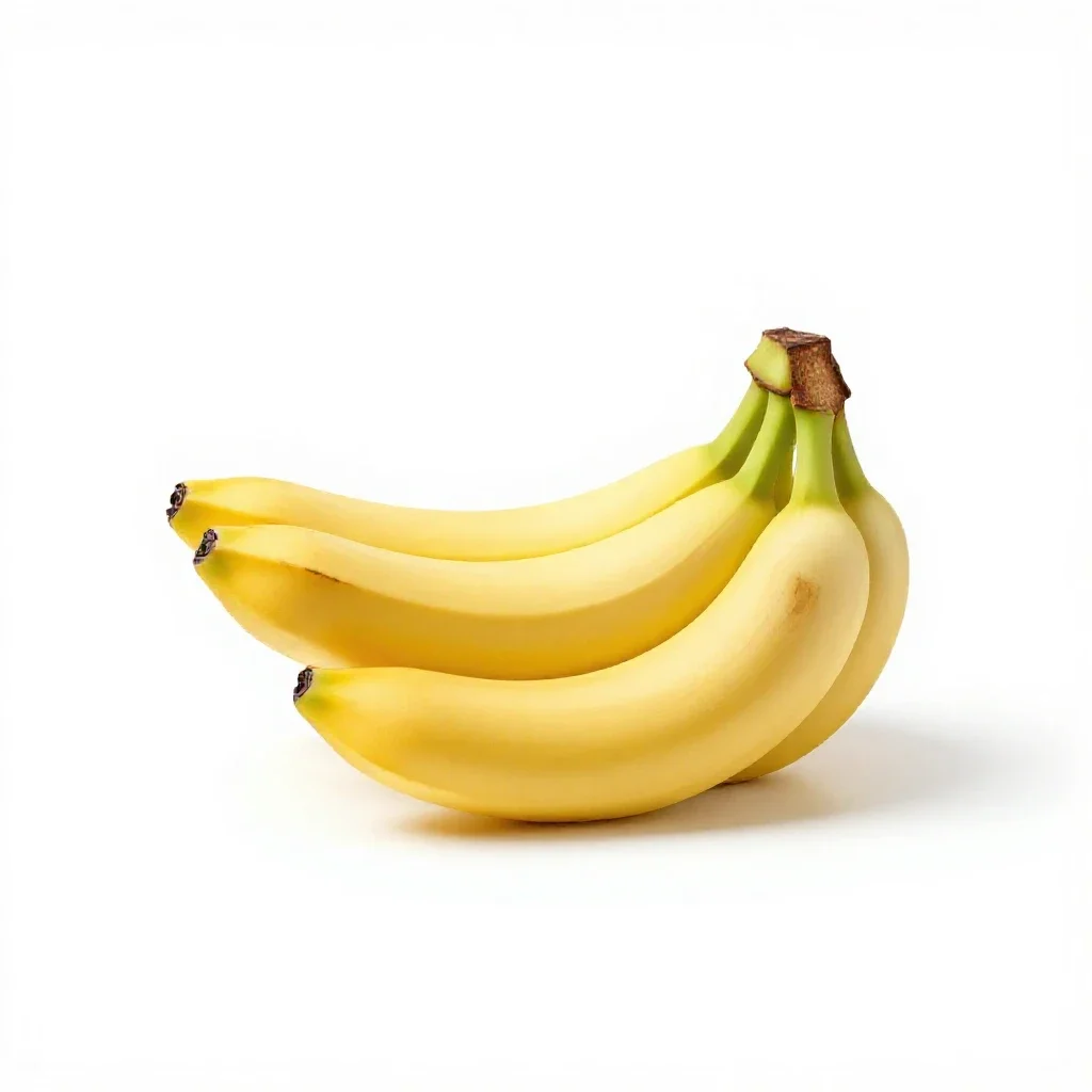 Bunch of bananas isolated on a white background