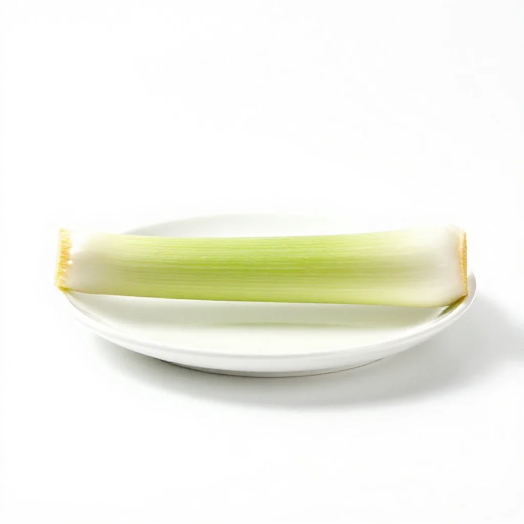 Leek isolated on a white background