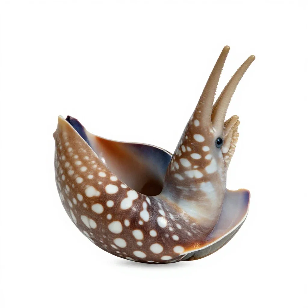 Nautilus isolated on a white background