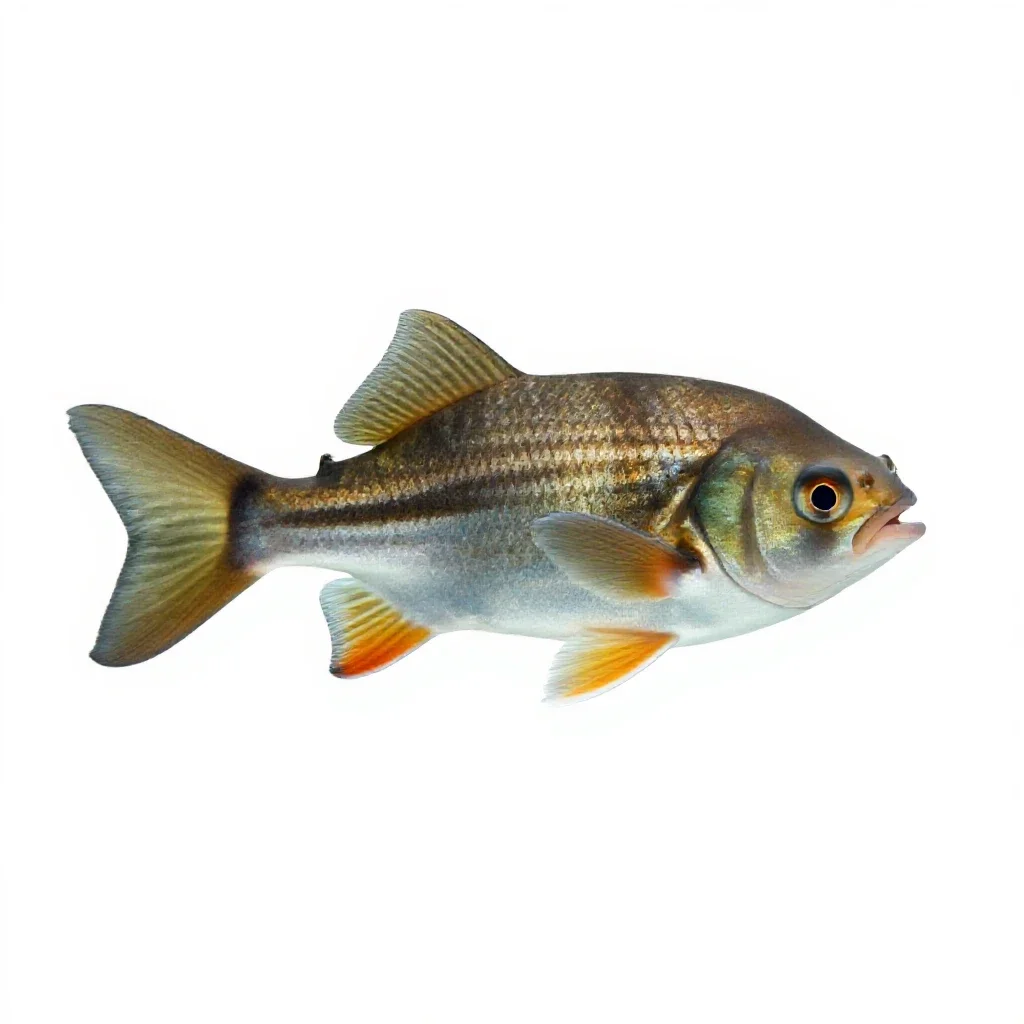 Sunfish isolated on a white background