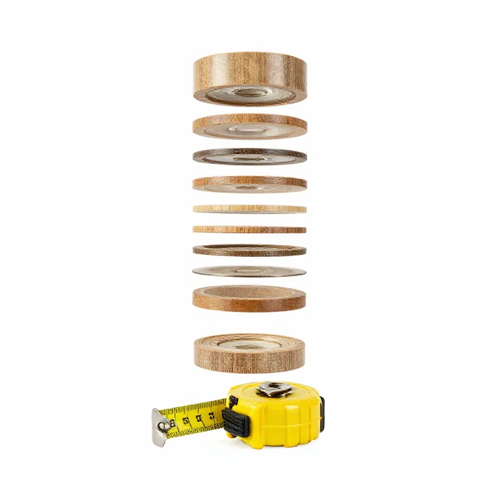 Tape measure isolated on a white background