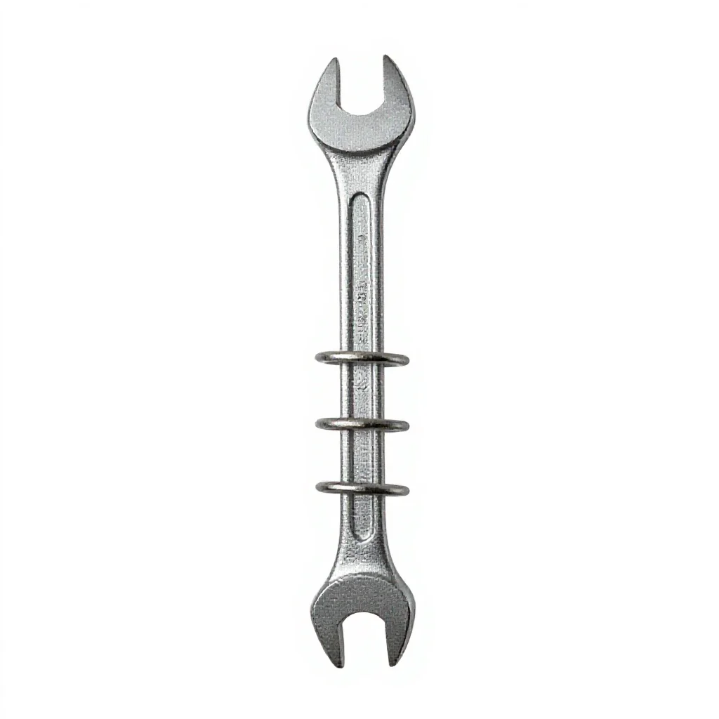 Torque wrench isolated on a white background