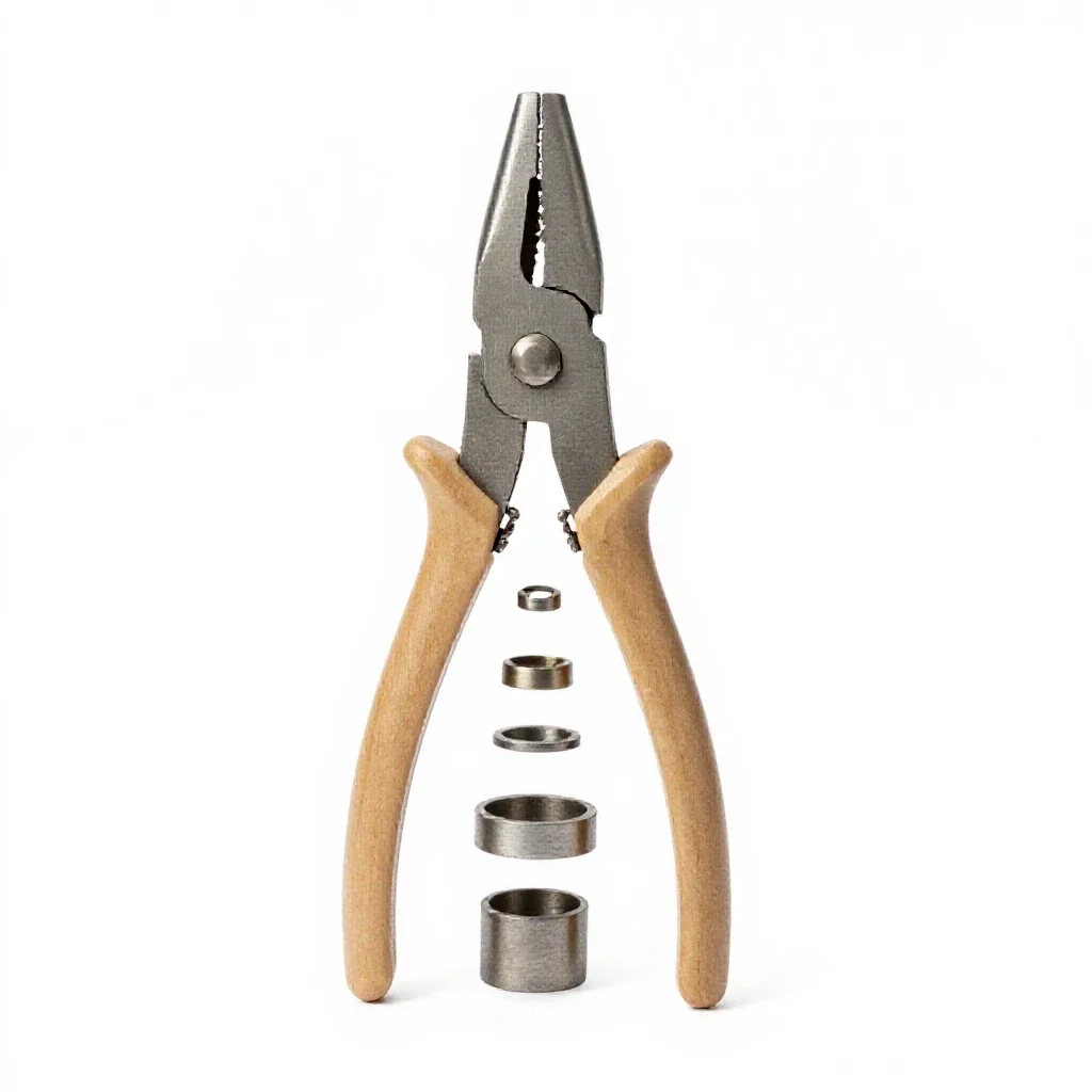 Wire stripper isolated on a white background