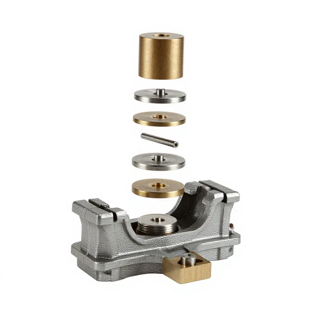 Workbench clamp isolated on a white background