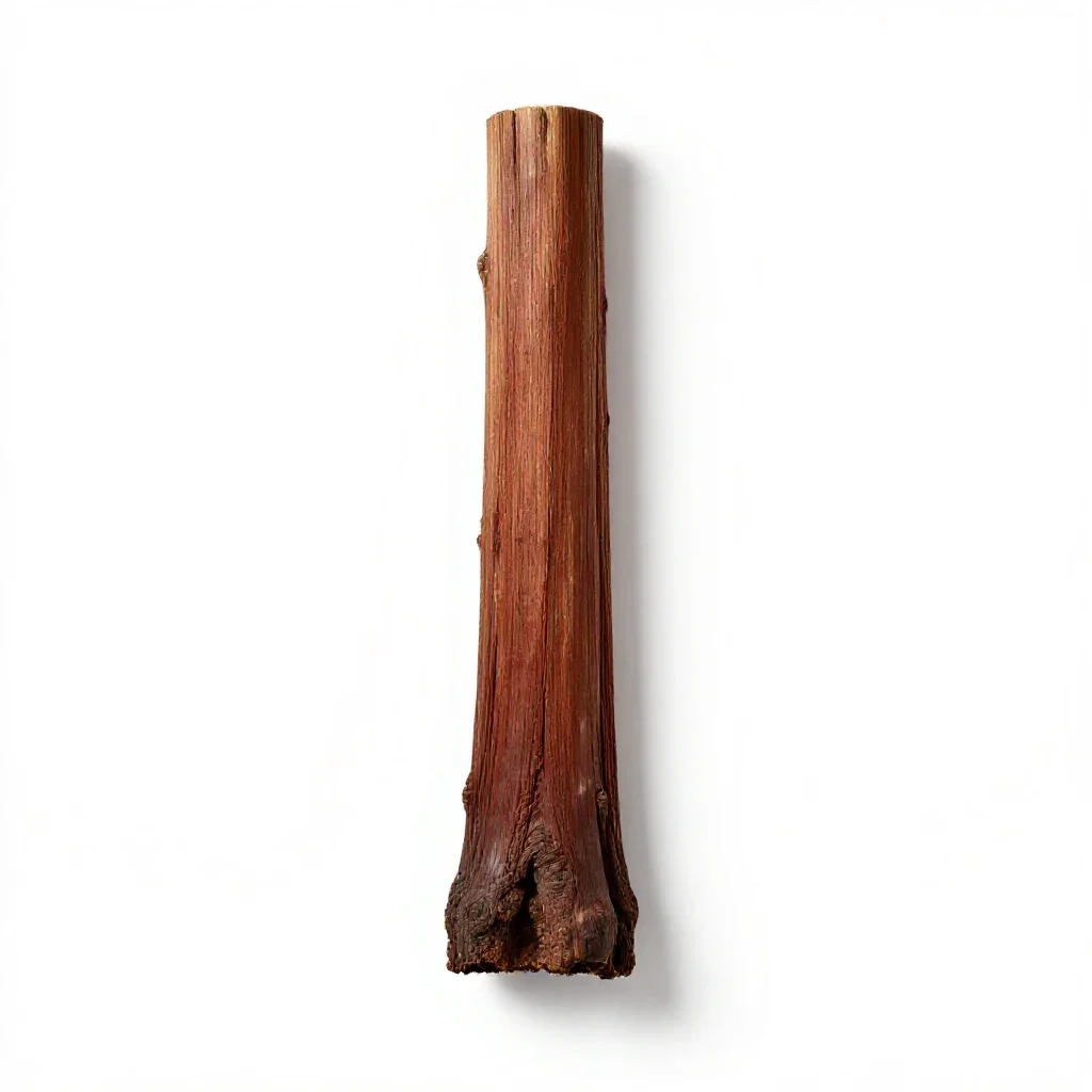 Coastal redwood isolated on a white background
