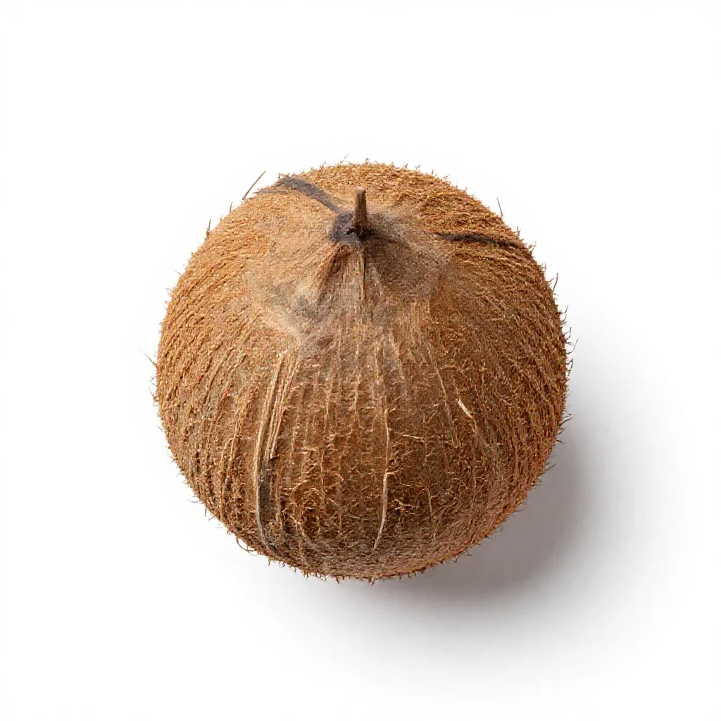 Coconut palm isolated on a white background