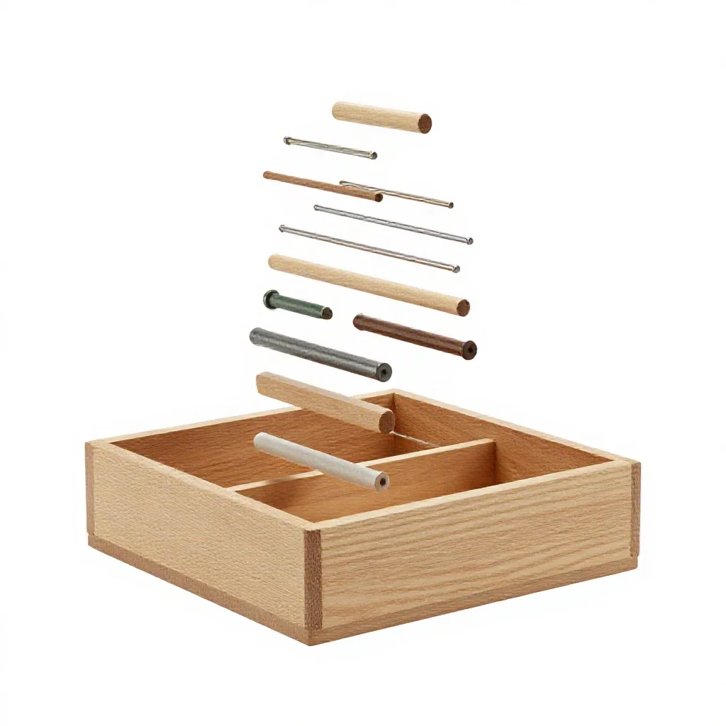 Card catalogue drawer isolated on a white background