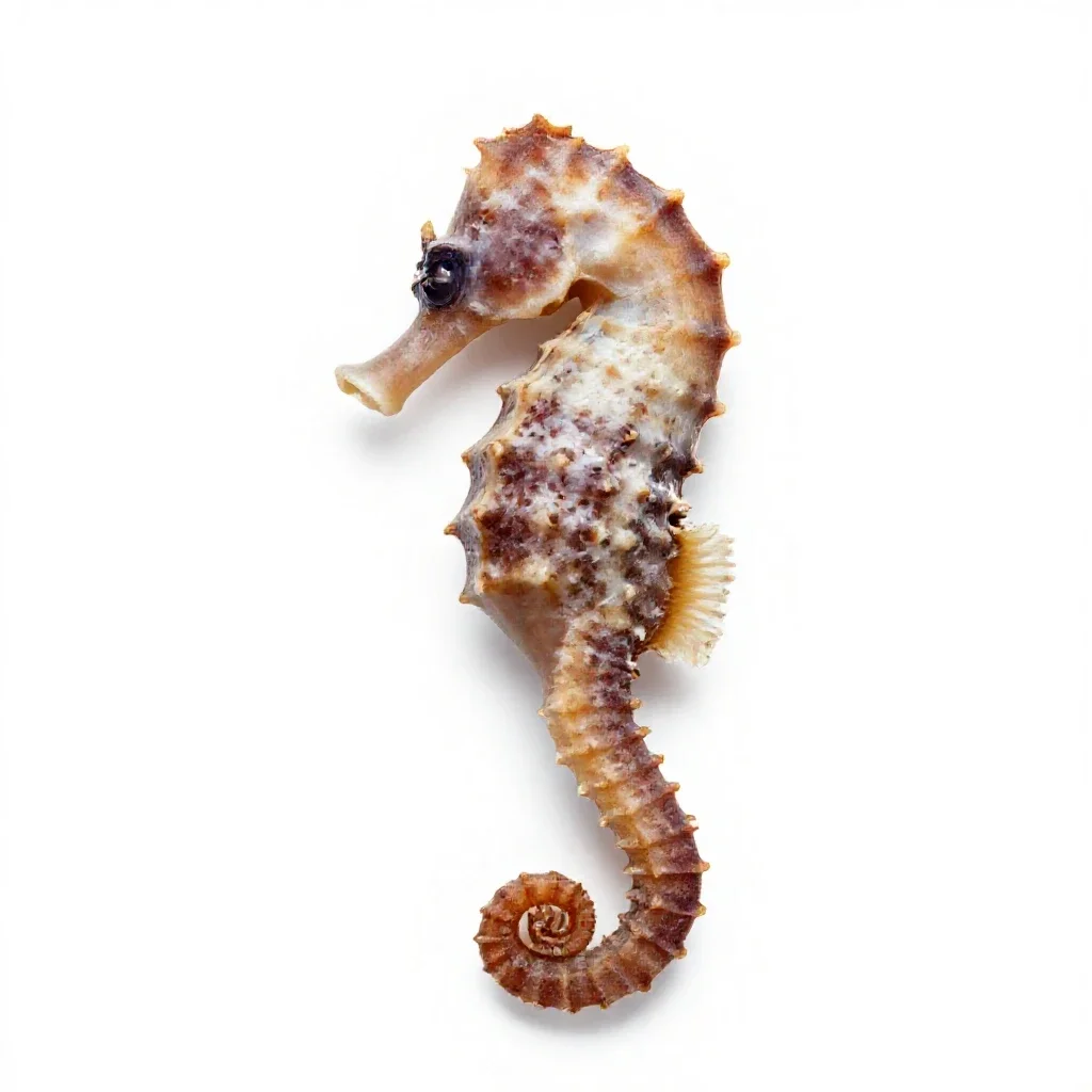 Seahorse isolated on a white background