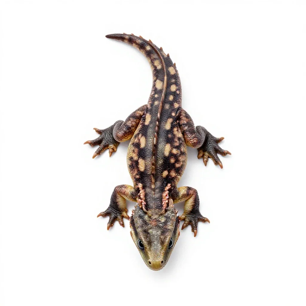 Young wyvern isolated on a white background